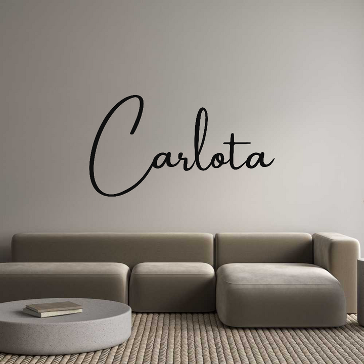 Custom Sign: Carlota