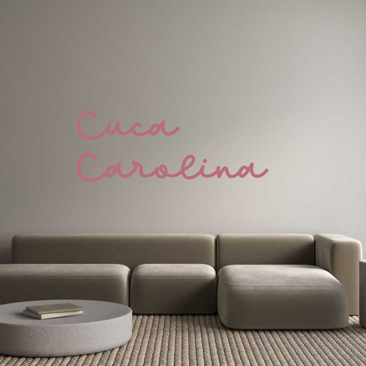 Custom Sign: Cuca 
Caroli...