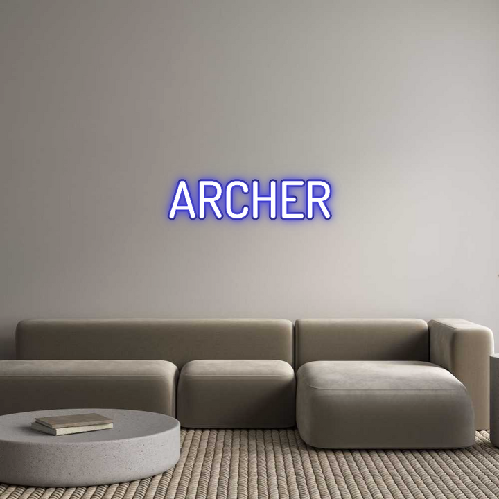 Custom Neon Order: ARCHER