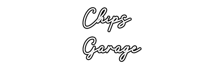 Custom Neon Order: Chips 
Garage