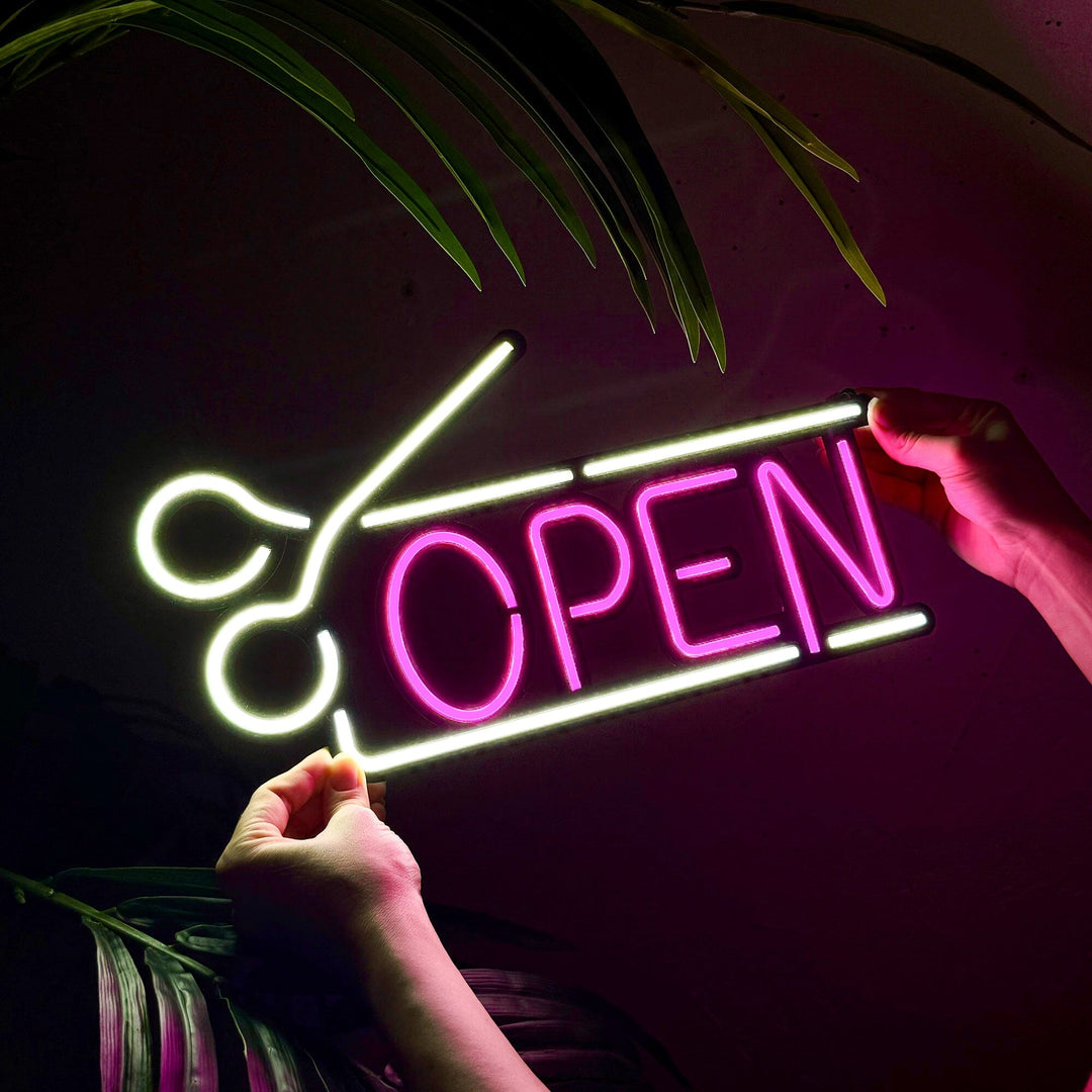 Open Door Sign 6 - Neon Wall Art, Without Remote Control | Hoagard.co