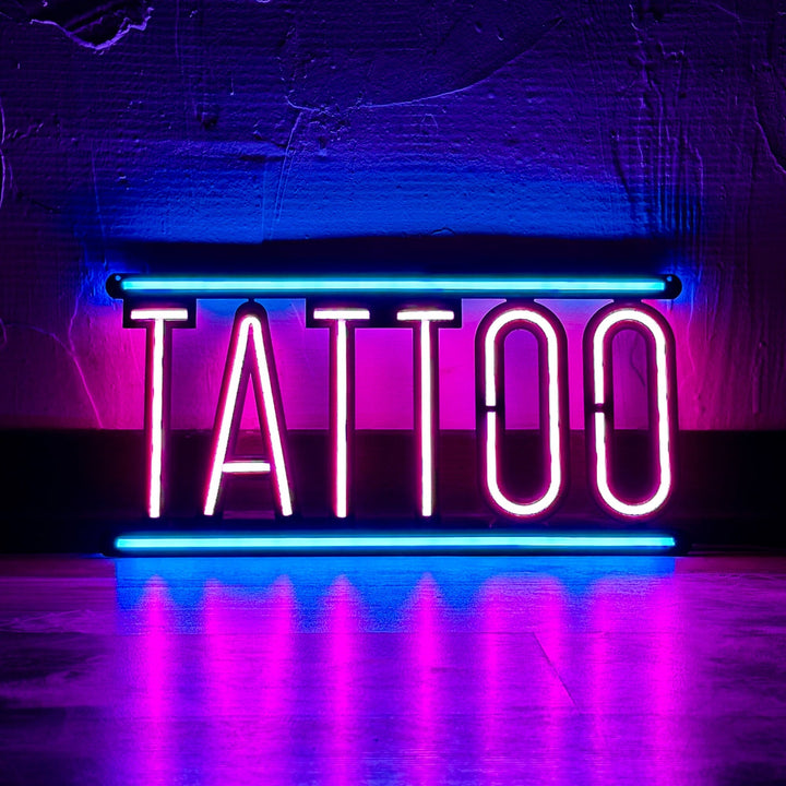 Tattoo - Neon Wall Art, Without Remote Control | Hoagard.co