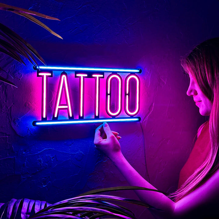 Tattoo - Neon Wall Art, | Hoagard.co