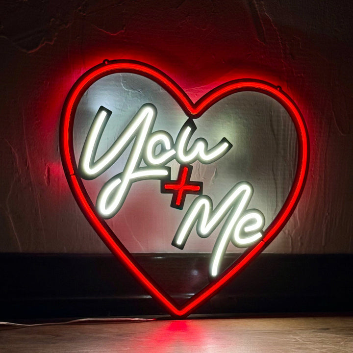 You+Me - Neon Wall Art, | Hoagard.co