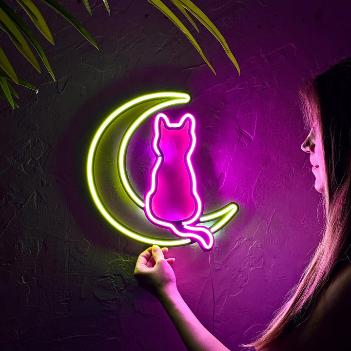 Luna - Neon Wall Art, | Hoagard.co