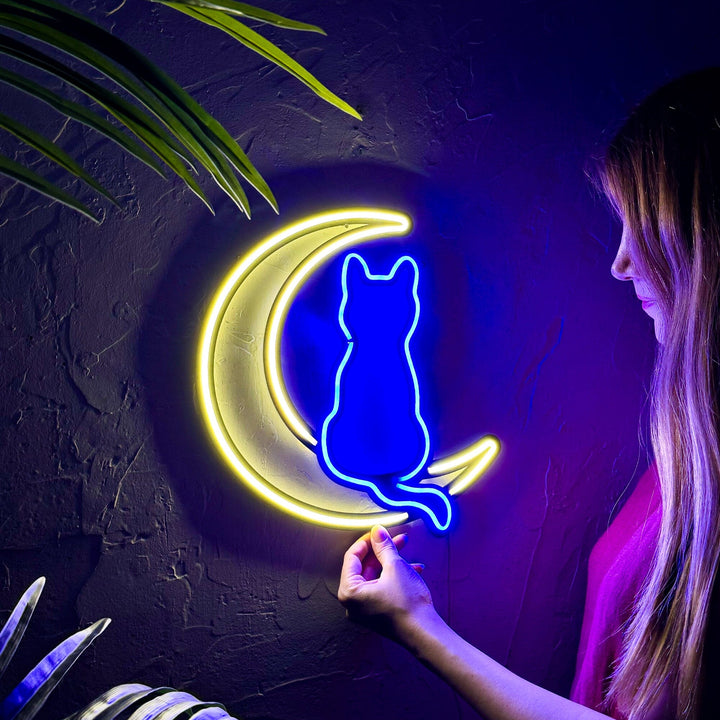 Luna - Neon Wall Art, | Hoagard.co