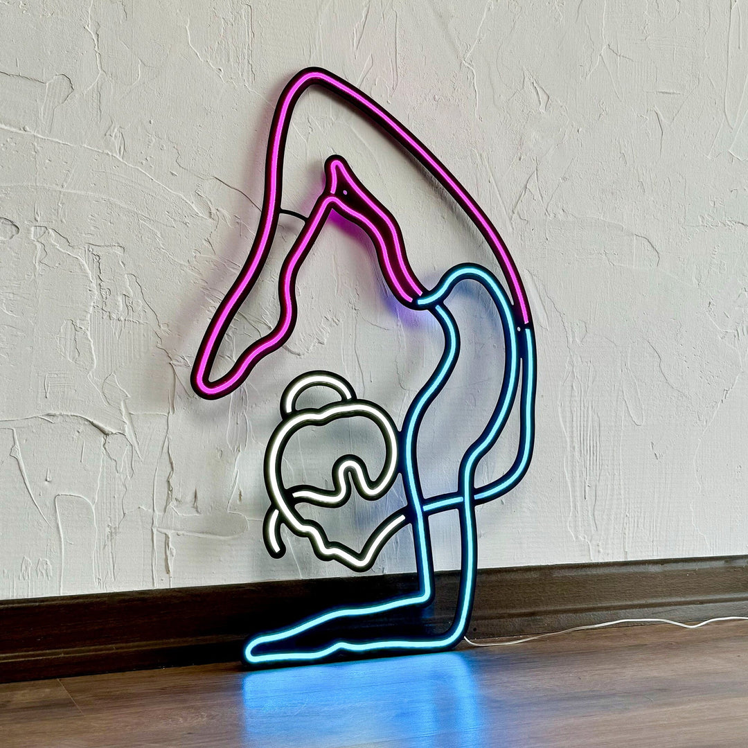 Yoga - Neon Wall Art, | Hoagard.co