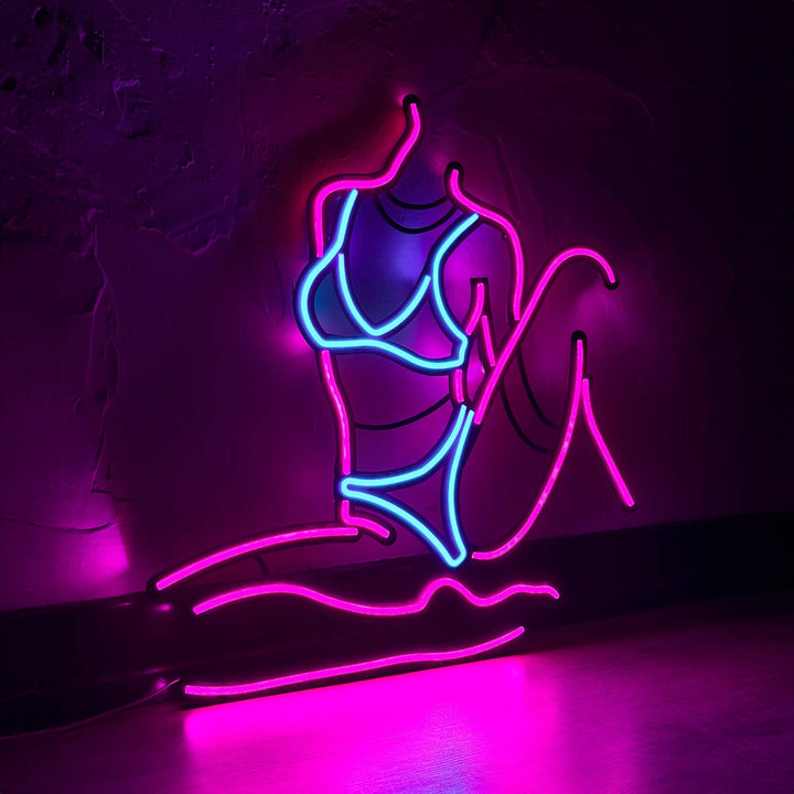 Femme Fatale 2 - Neon Wall Art, | Hoagard.co