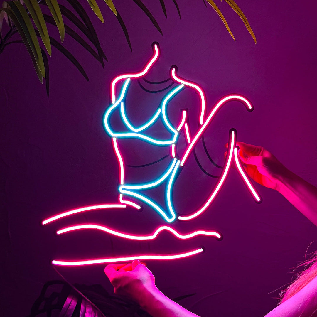Femme Fatale 2 - Neon Wall Art, | Hoagard.co