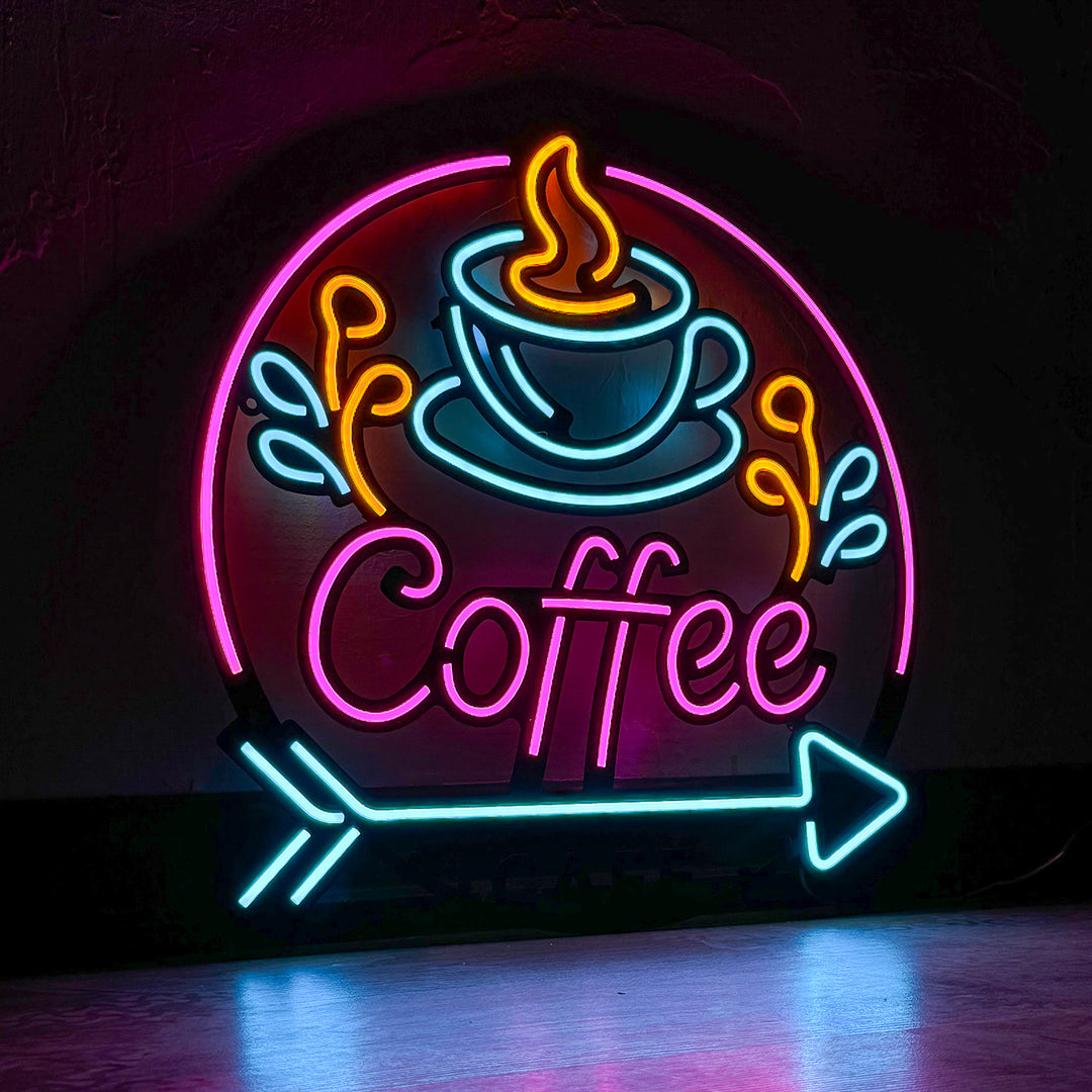 Neon Coffee 1