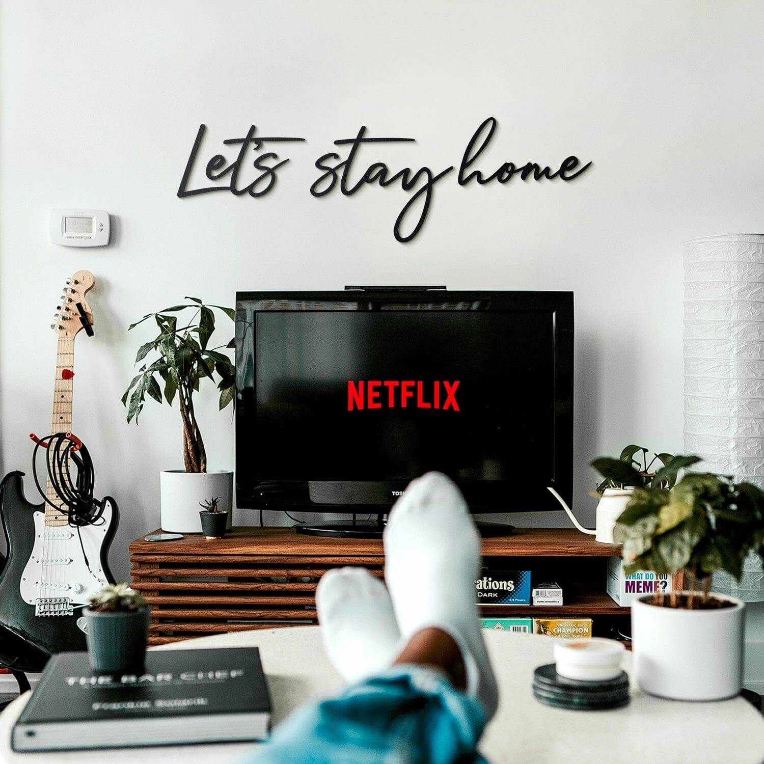 Let's Stay Home Wall Decor: Transforming Your Space into a Cozy Sanctuary